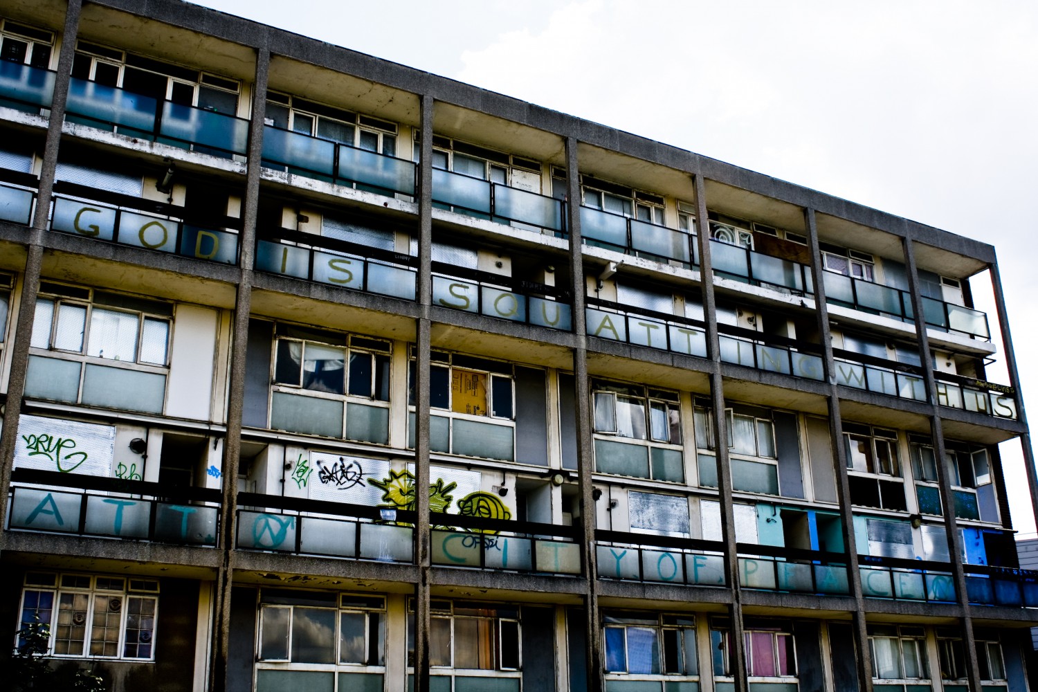 God is squatting with us, flat hunting in london, finding a place to live in london