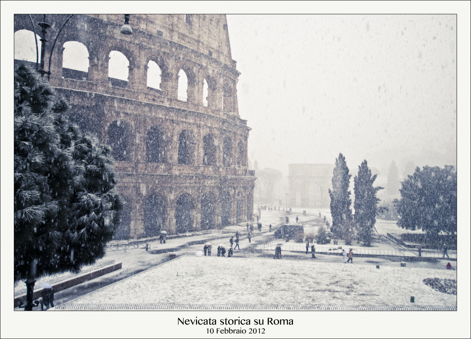 nevicata storica, rome, historic snowfall, italy in winter, winter in italy, travel